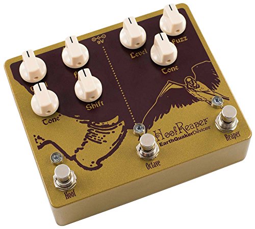 EarthQuaker Devices Hoof Reaper V2 Double Fuzz Guitar Effects Pedal with Octave Up