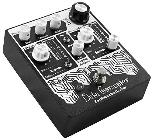 Earthquaker Devices Data Corrupter Modulated Monophonic Harmonizing Phase Locked Loop Guitar Effects Pedal