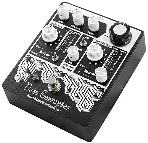 Earthquaker Devices Data Corrupter Modulated Monophonic Harmonizing Phase Locked Loop Guitar Effects Pedal