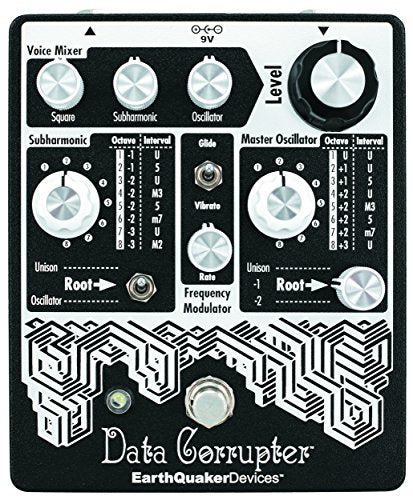 Earthquaker Devices Data Corrupter Modulated Monophonic Harmonizing Phase Locked Loop Guitar Effects Pedal