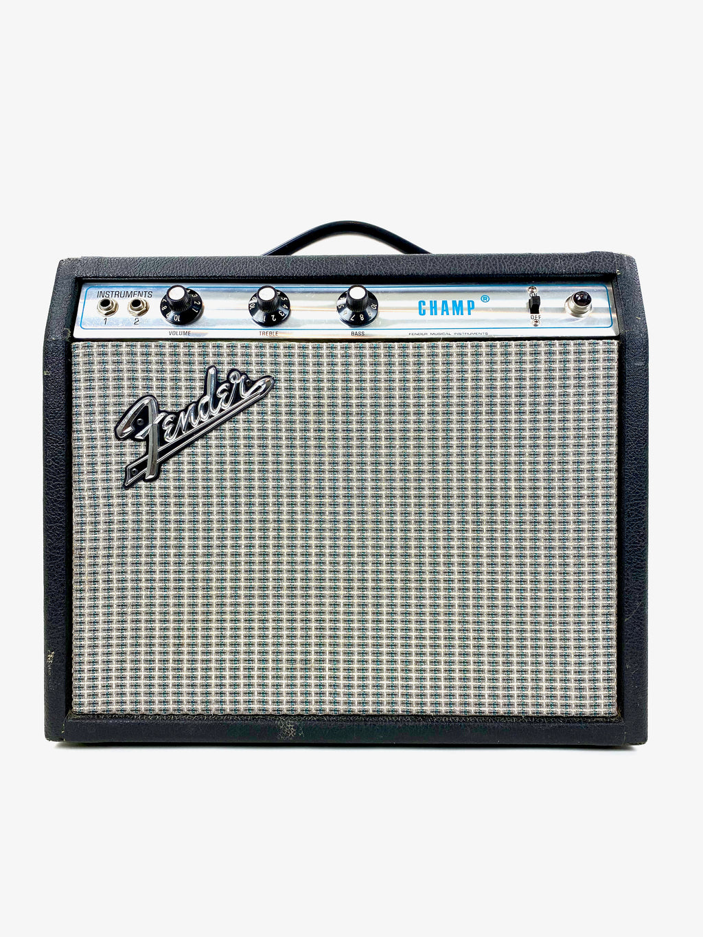 Fender Champ 2-Channel 6-Watt 1x8" Guitar Combo Silverface w/Upgrades