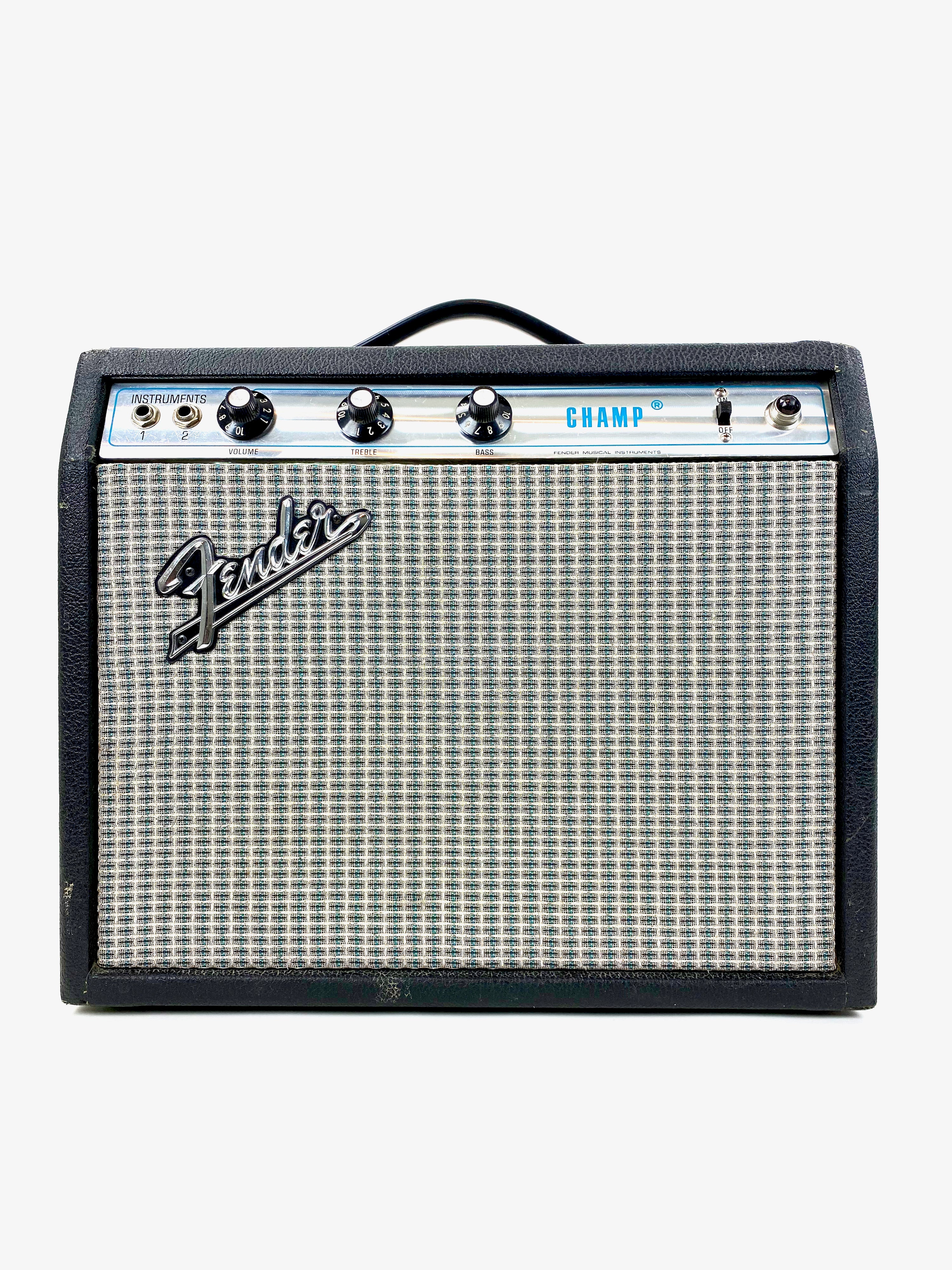 Fender Champ 2-Channel 6-Watt 1x8" Guitar Combo Silverface w/Upgrades