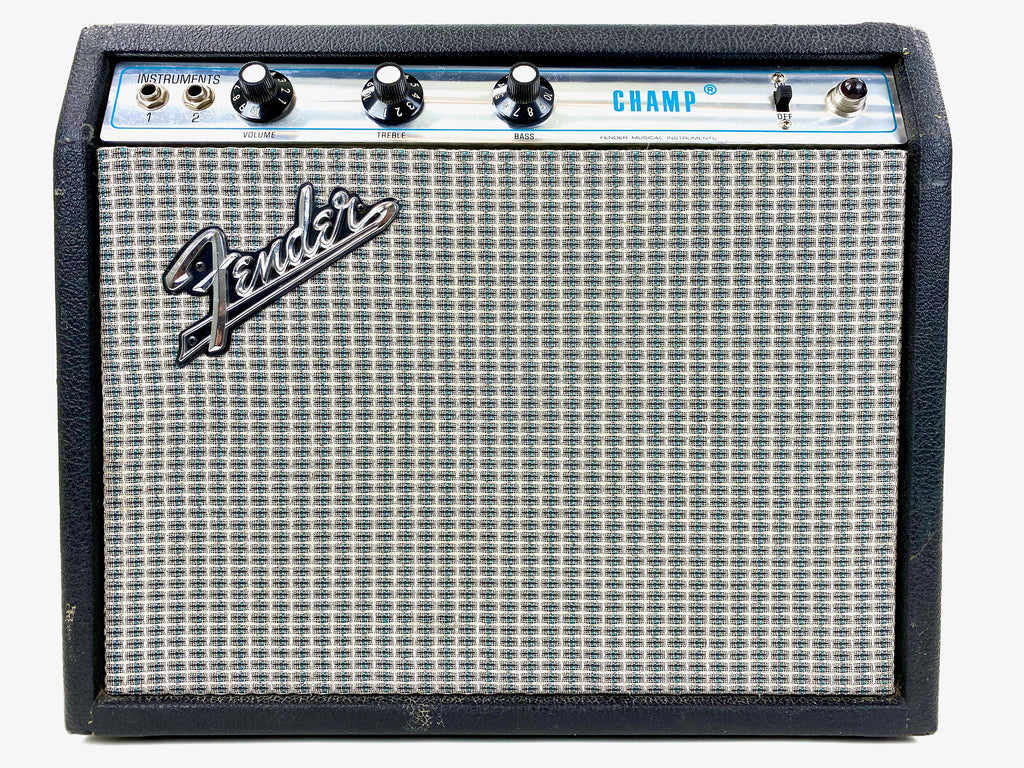 Fender Champ 2-Channel 6-Watt 1x8" Guitar Combo Silverface w/Upgrades