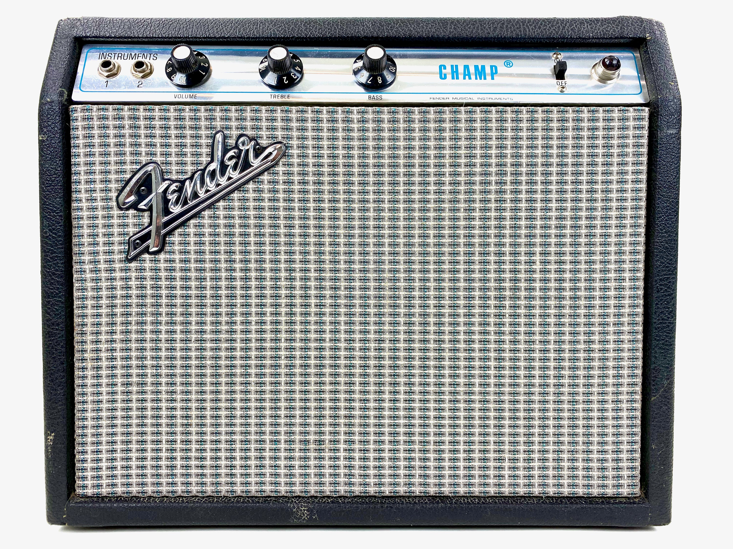 Fender Champ 2-Channel 6-Watt 1x8" Guitar Combo Silverface w/Upgrades