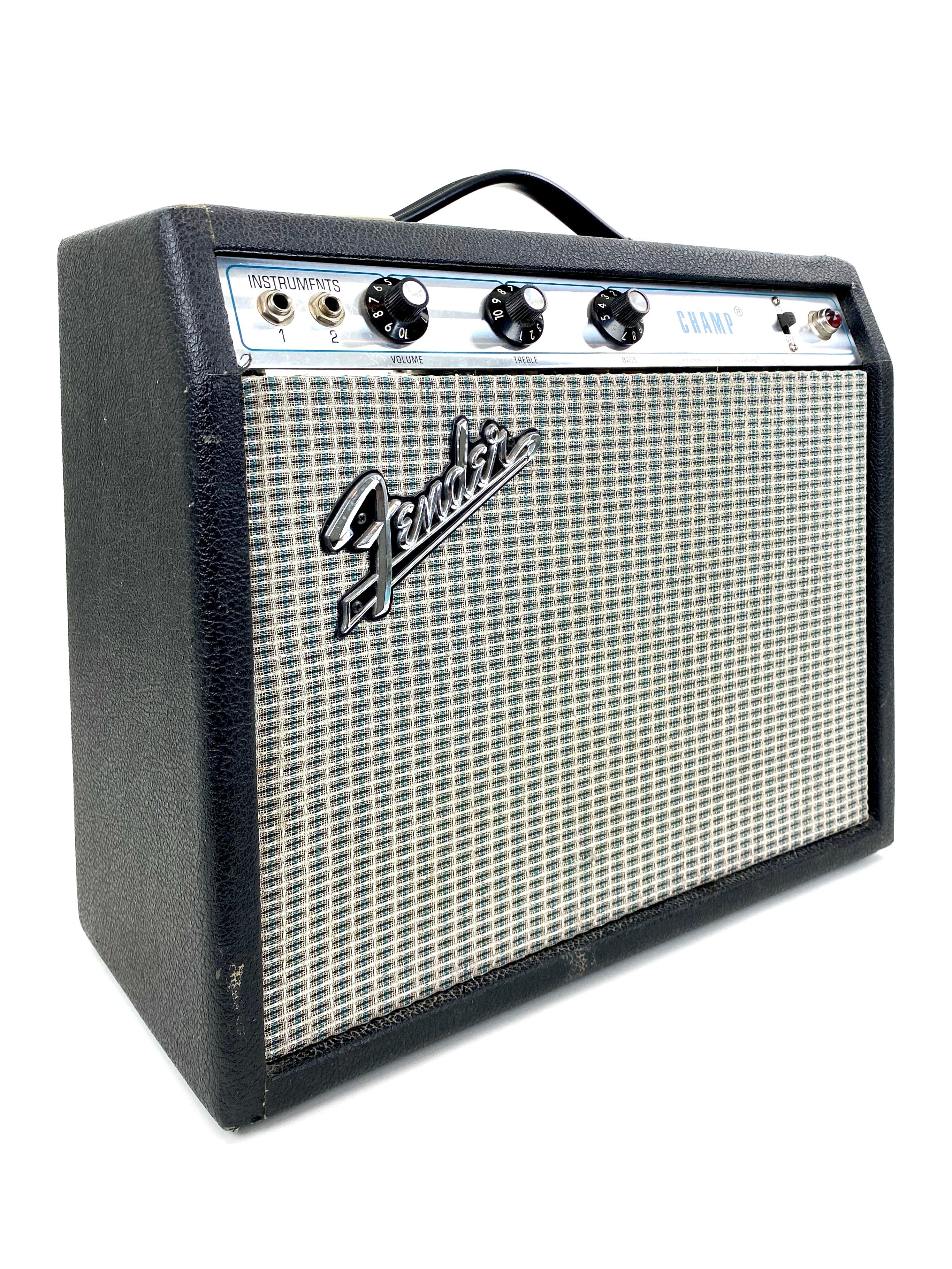 Fender Champ 2-Channel 6-Watt 1x8" Guitar Combo Silverface w/Upgrades