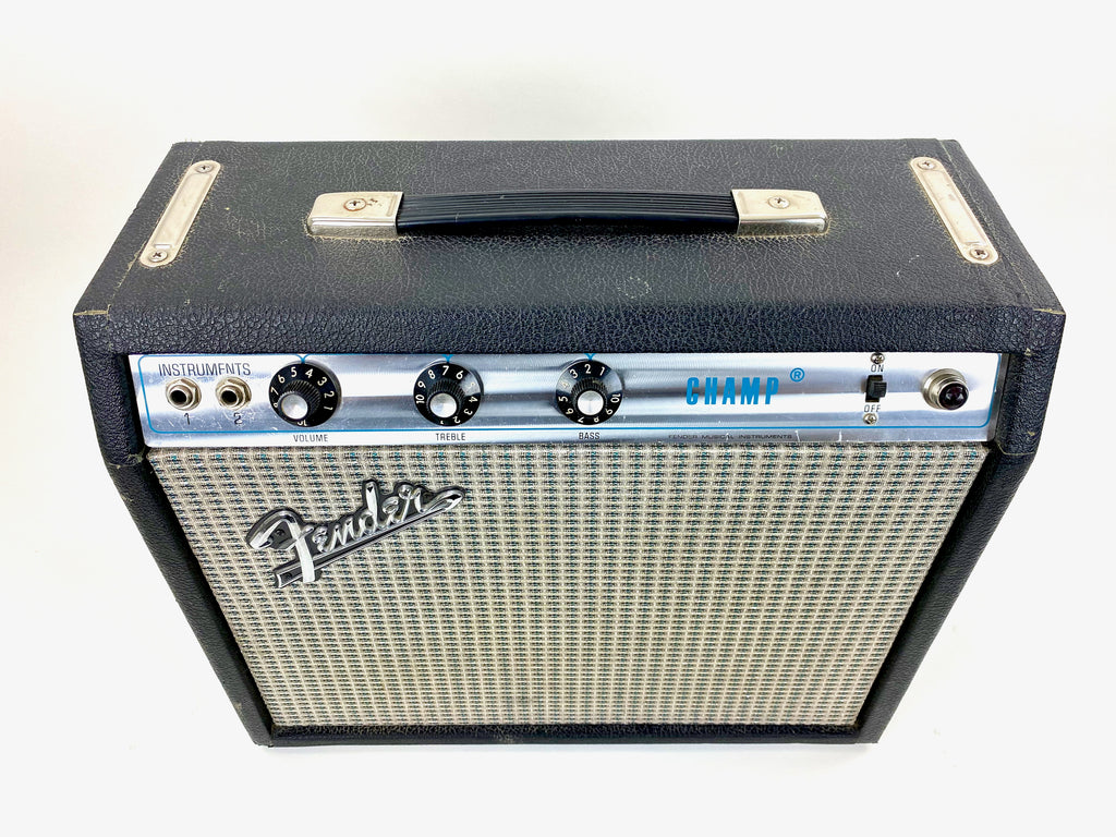 Fender Champ 2-Channel 6-Watt 1x8" Guitar Combo Silverface w/Upgrades