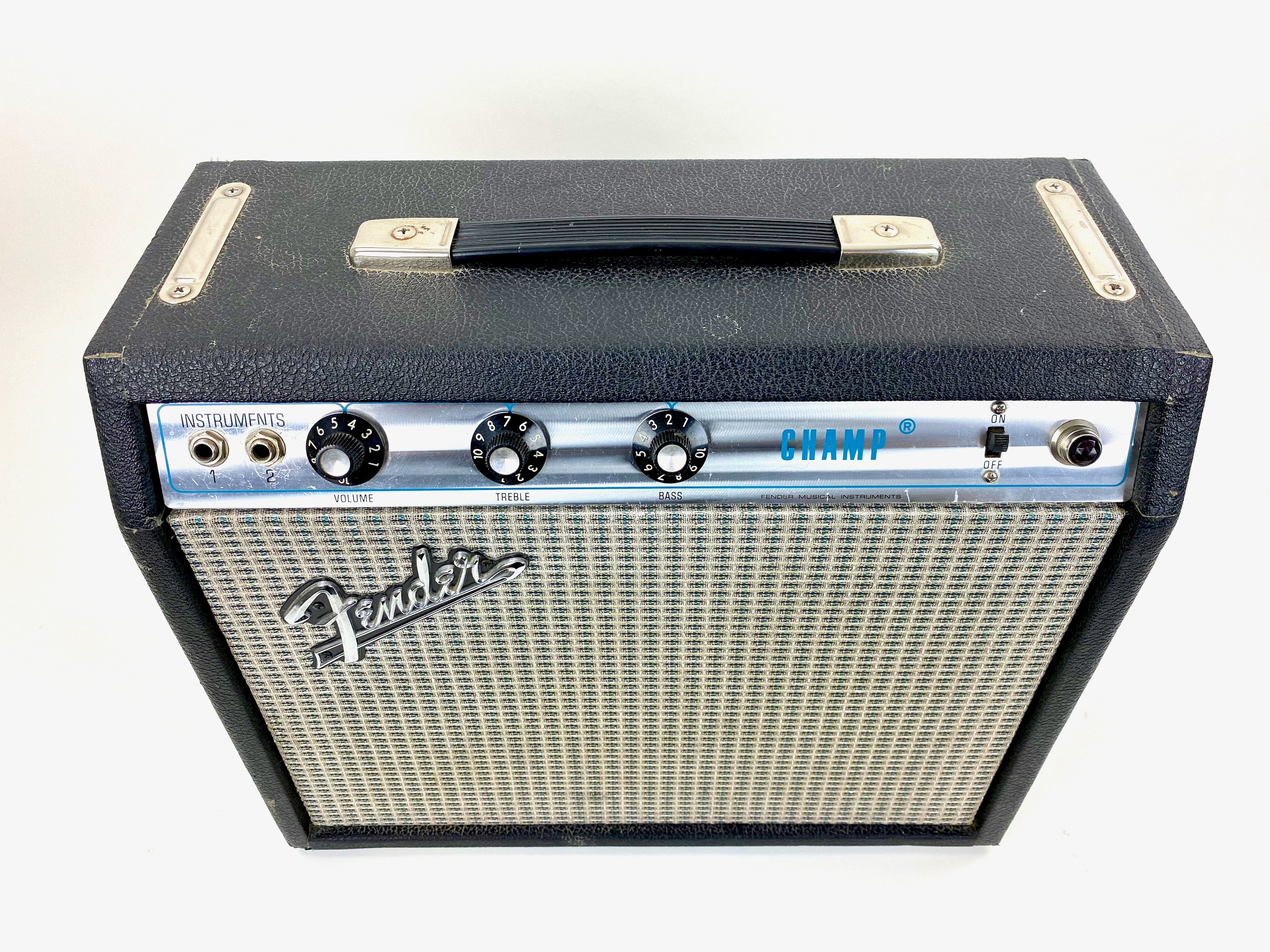 Fender Champ 2-Channel 6-Watt 1x8" Guitar Combo Silverface w/Upgrades