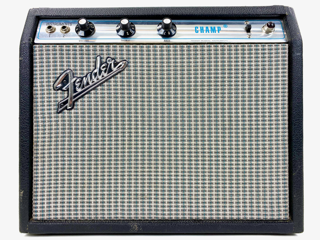 Fender Champ 2-Channel 6-Watt 1x8" Guitar Combo Silverface w/Upgrades