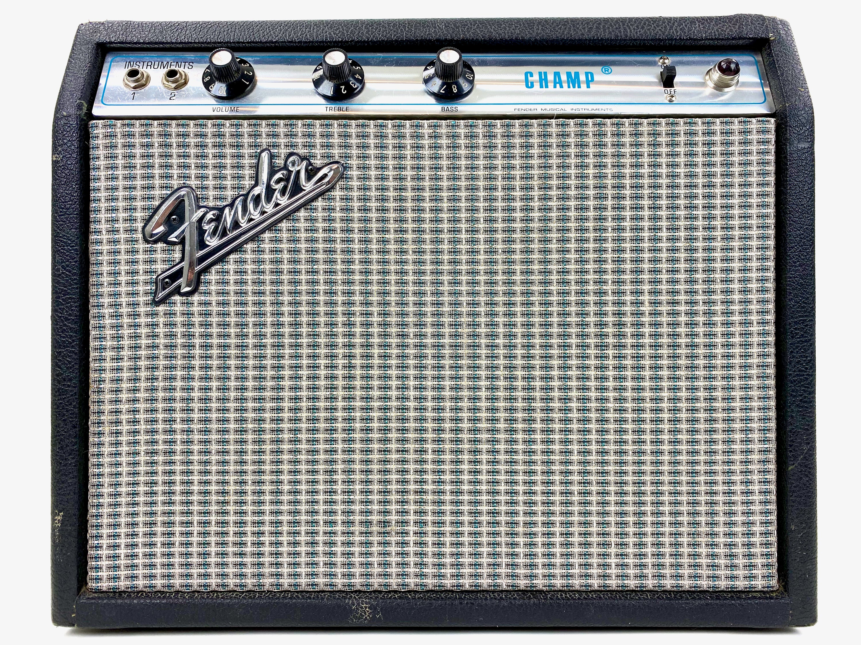Fender Champ 2-Channel 6-Watt 1x8" Guitar Combo Silverface w/Upgrades